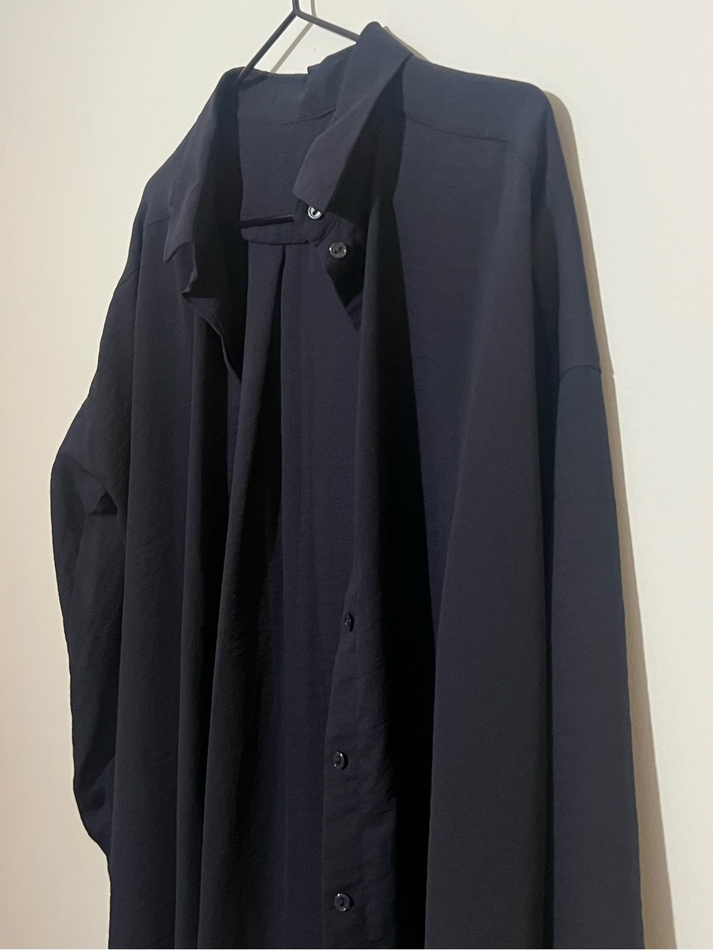COS Navy Blue Long Blouse